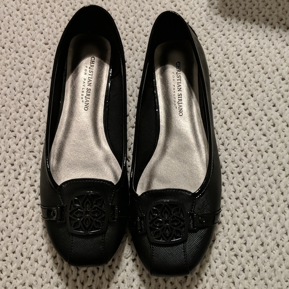 Black flats